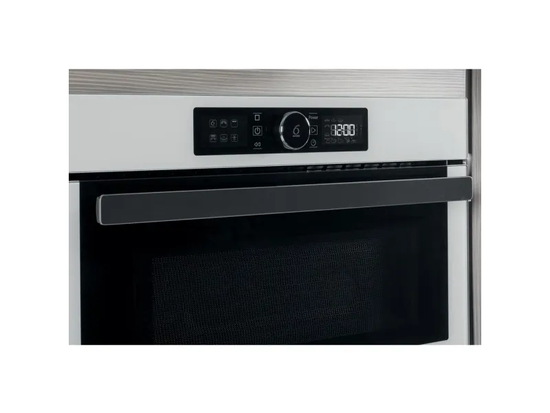Whirlpool Absolute AMW 730/WH - Mikrobølgeovn med grill - til indbygning - 31 liter - 1000 W - hvid