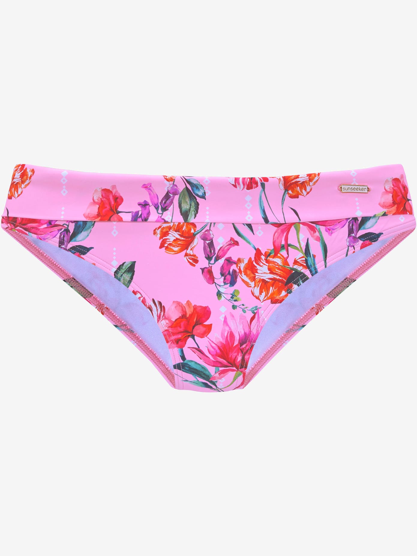 Bas de maillot de bain imprimé floral moderne