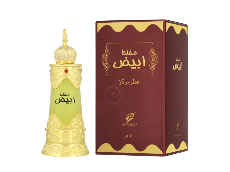 Afnan Mukhallat Abiyad Perfumed Oil 20 ml (unisex)