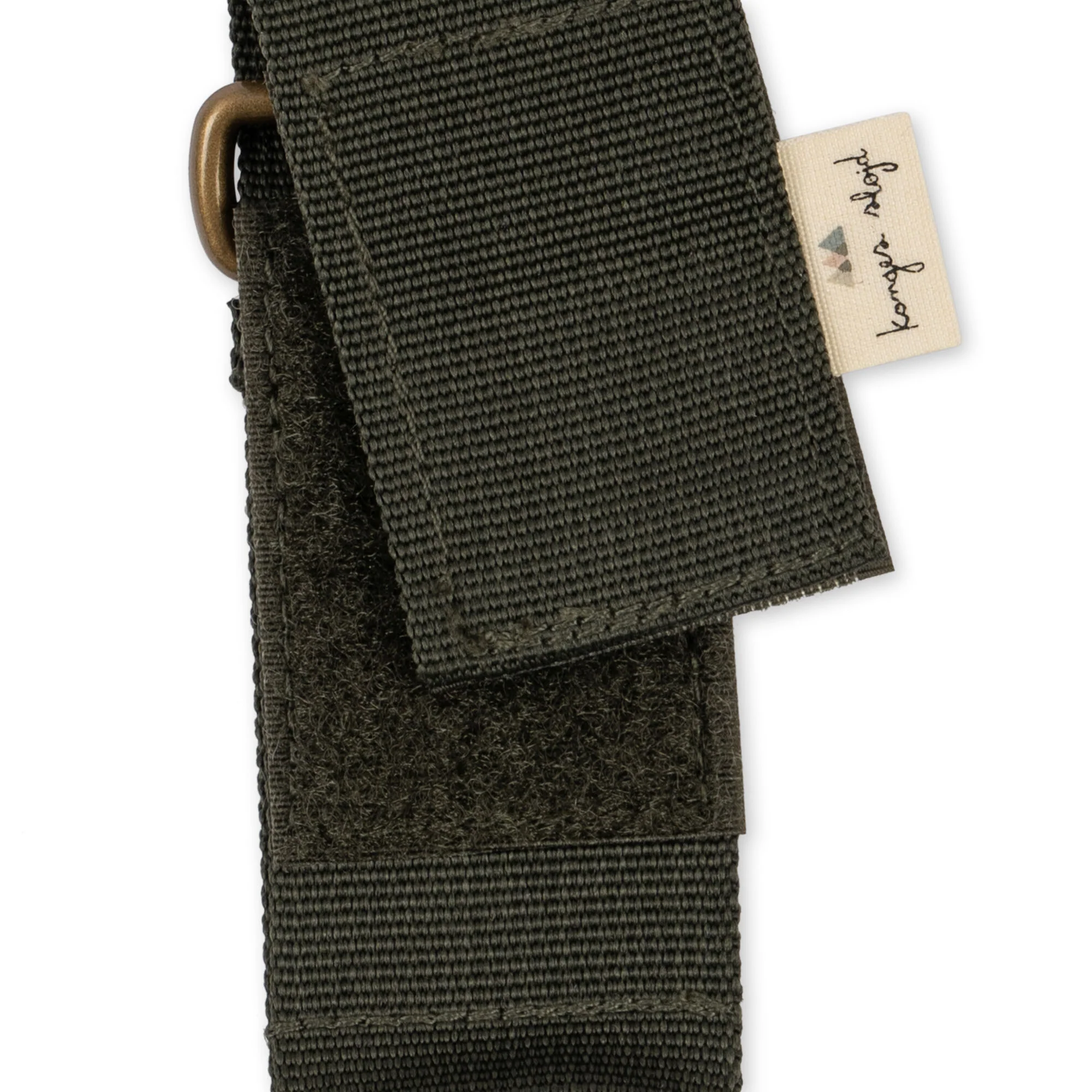 stropper til pusletaske - moss grey - OS