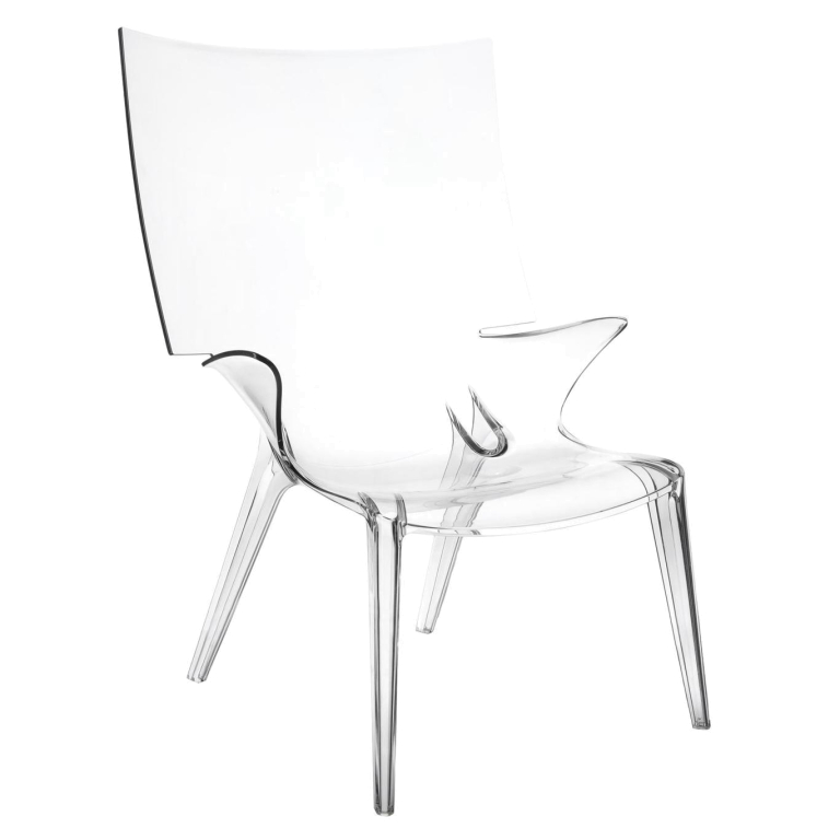Kartell Uncle Jim fauteuil Crystal
