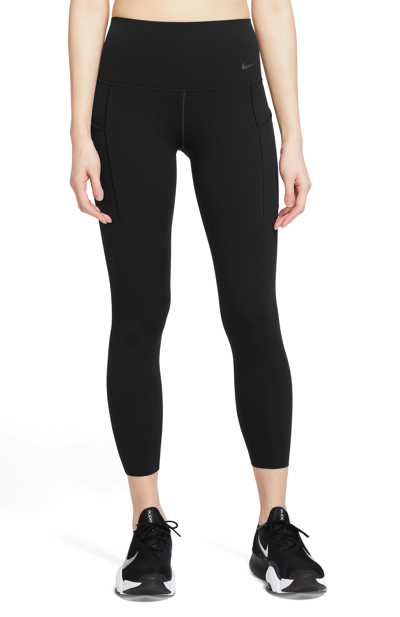 Universal High-Waisted 7/8 Leggings Dame 010/Black/Black