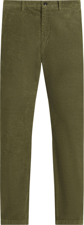 Tommy Hilfiger DENTON CHINO CORDUROY GMD Army green