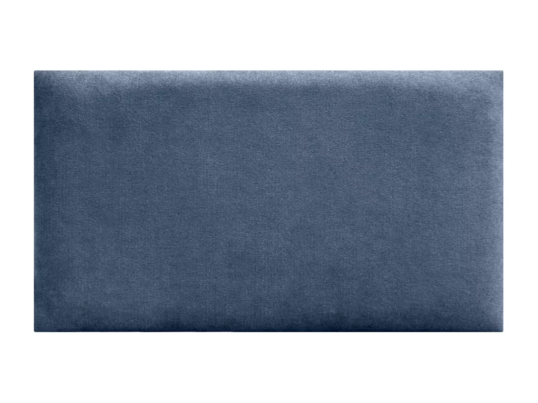 DHOME Lot de 6 Panneaux Rembourrés en Tissu Aqualine Autocollants pour Mur Acoustiques Absorbants Protection contre les Chocs (Bleu, 60x50cm, x6)