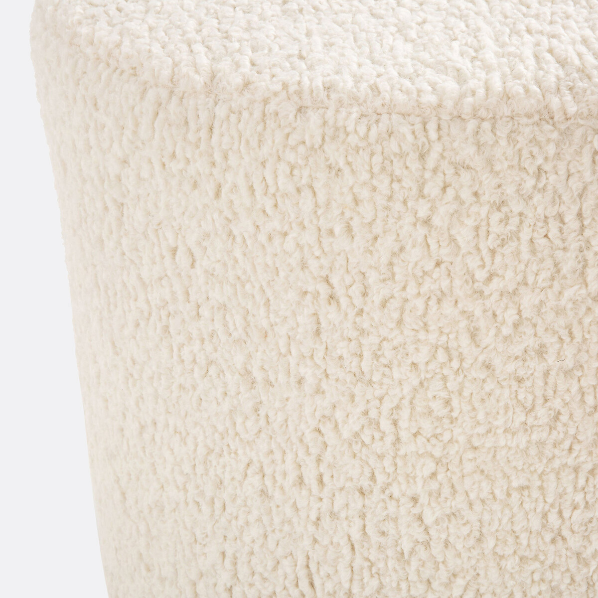 LA REDOUTE INTERIEURS<br>Puffe bouclé, Séméon