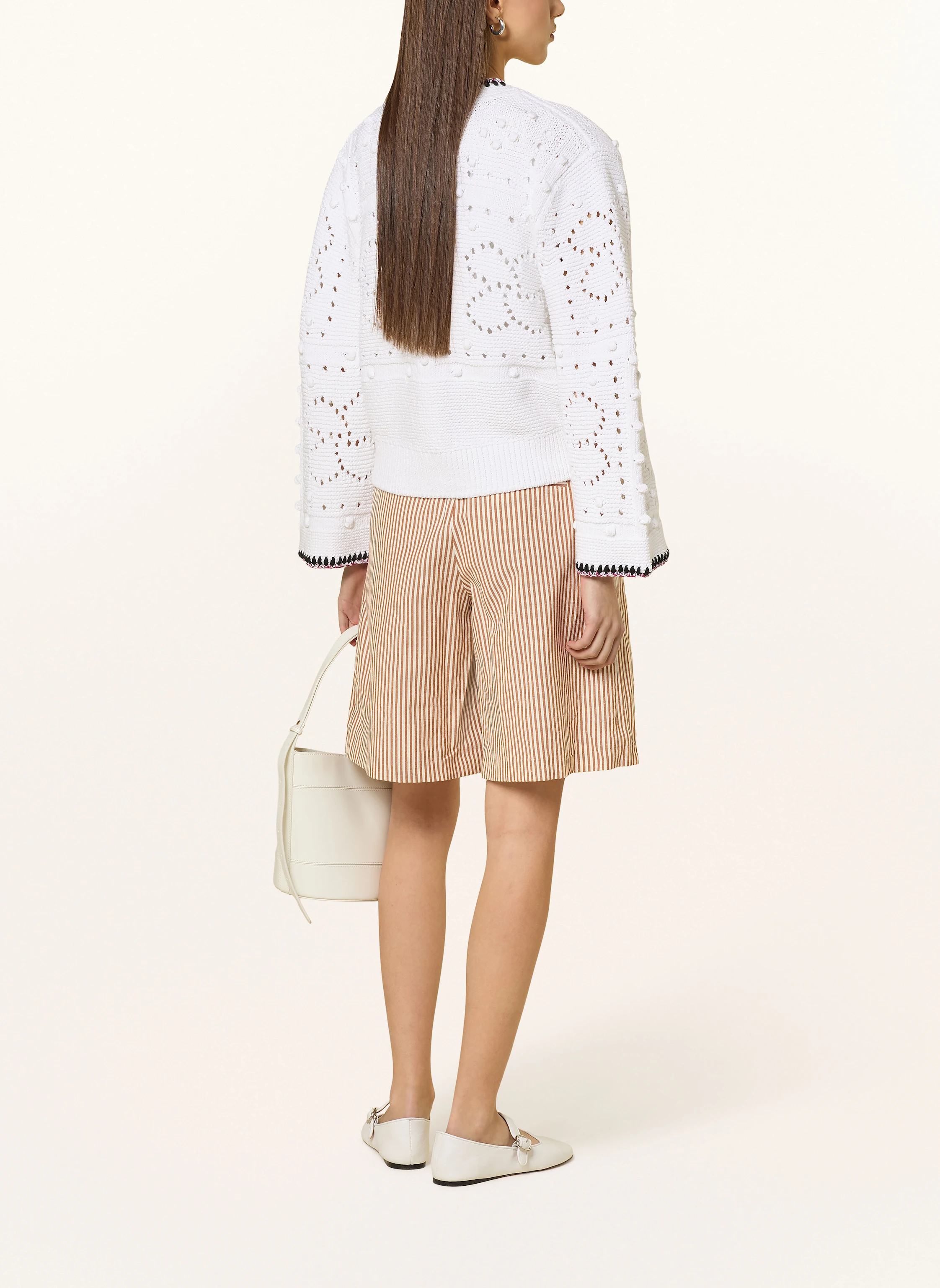 CLAUDIE PIERLOT Bermudas mit Leinen