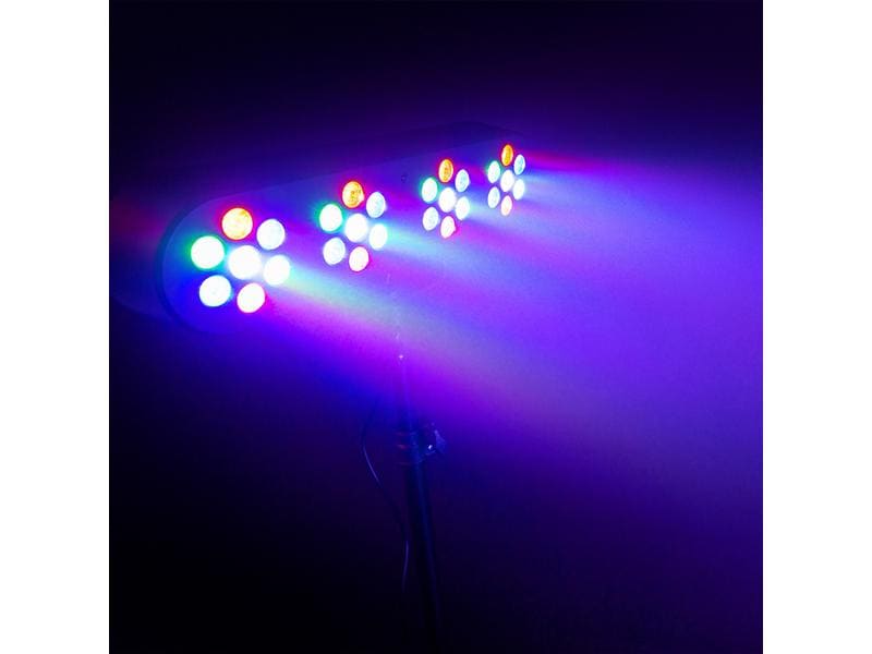 Fuzzix Scheinwerfer PartyBank1 Scheinwerfer mit LEDs und Partyeffekt