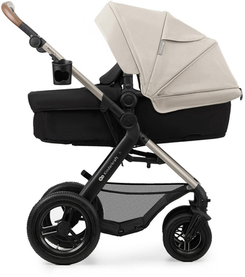 Kinderkraft MOOV 2 Air 3-in-1 Kombivogn, Moonlight Grey
