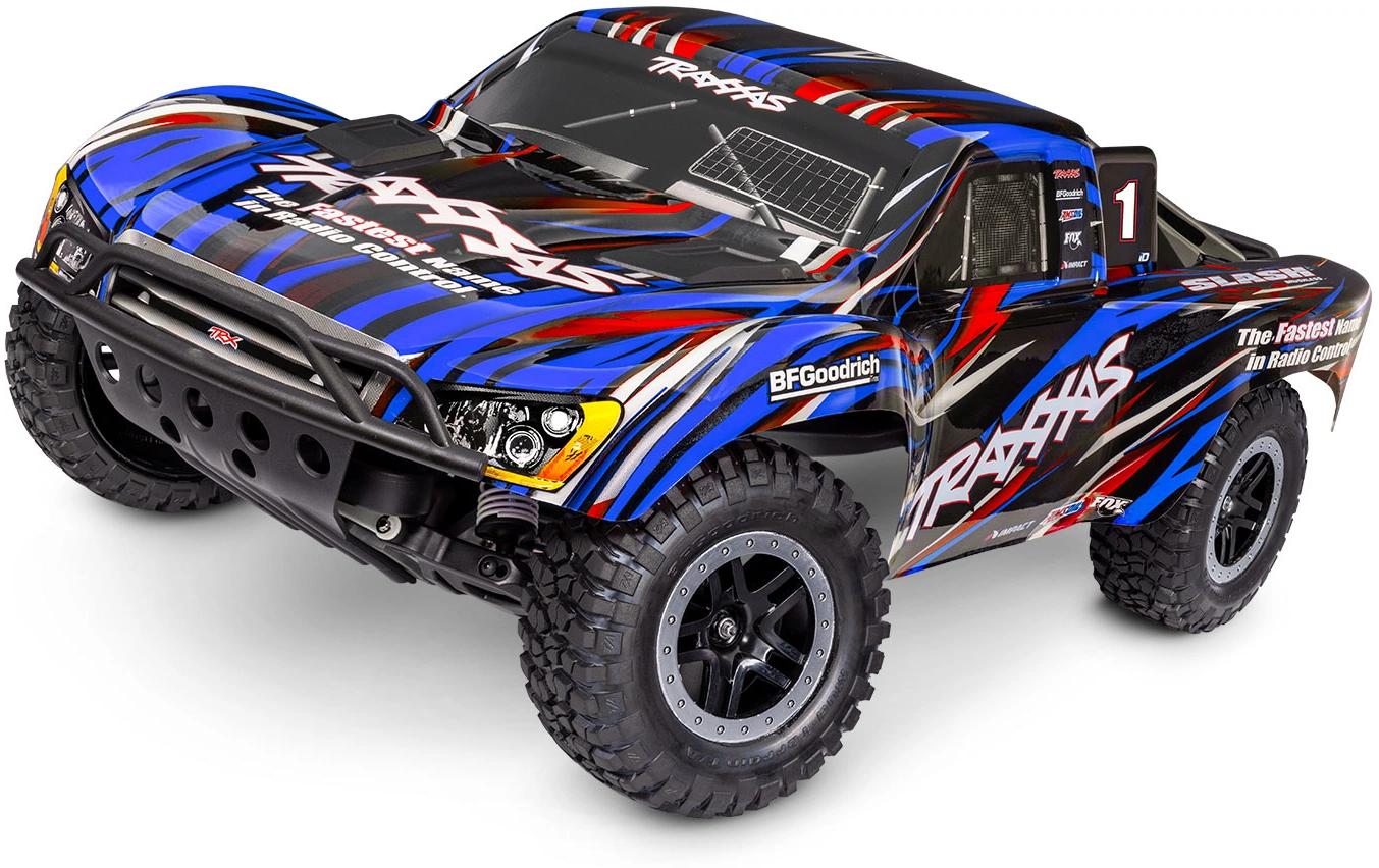 Short Course Truck Slash HD BL-2S, Blau ARTR, 1:10<br>Off-Road Modell mit Brushless Motor