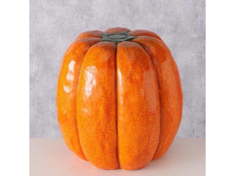 Boltze Hocker Pumpkin 42 x 40 cm Kreativ gestalteter Sitzhocker