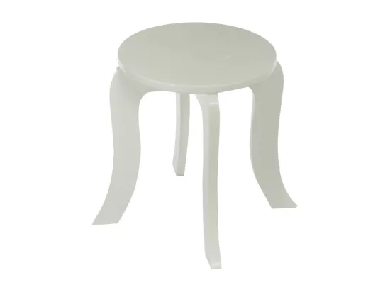 Coiffeuse Enfant avec Tabouret en Bois