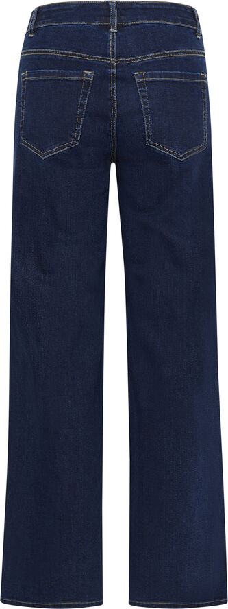 Kaffe KAkarla HW Wide Jeans Dark unwashed blue
