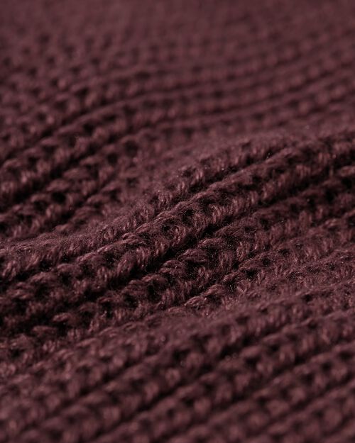 cardigan en maille épaisse pour hommes rouge