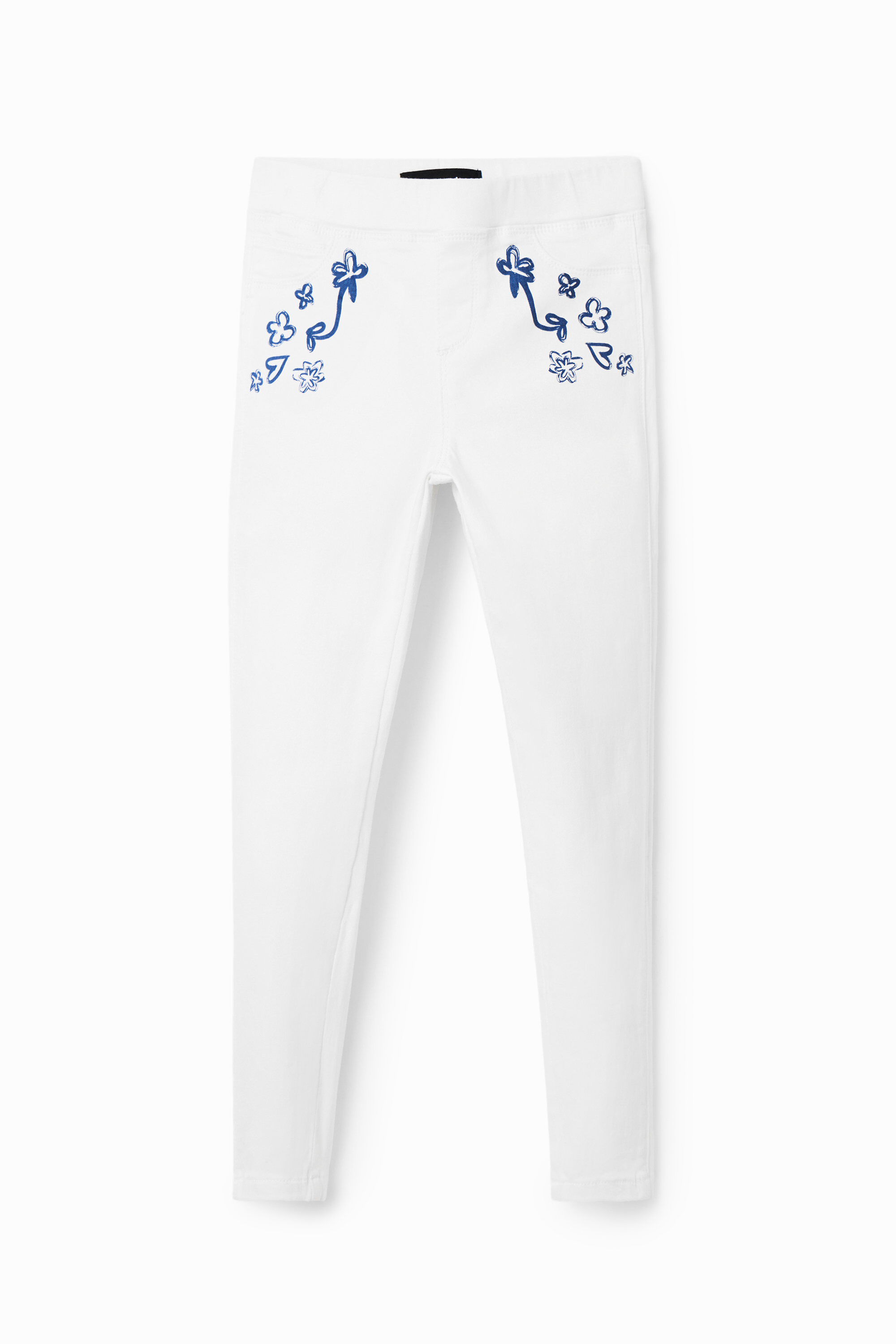 Legging en jean paillettes