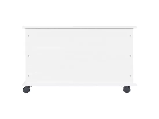 Coffre de rangement et roulettes ALTA blanc 73x39,5x43 cm