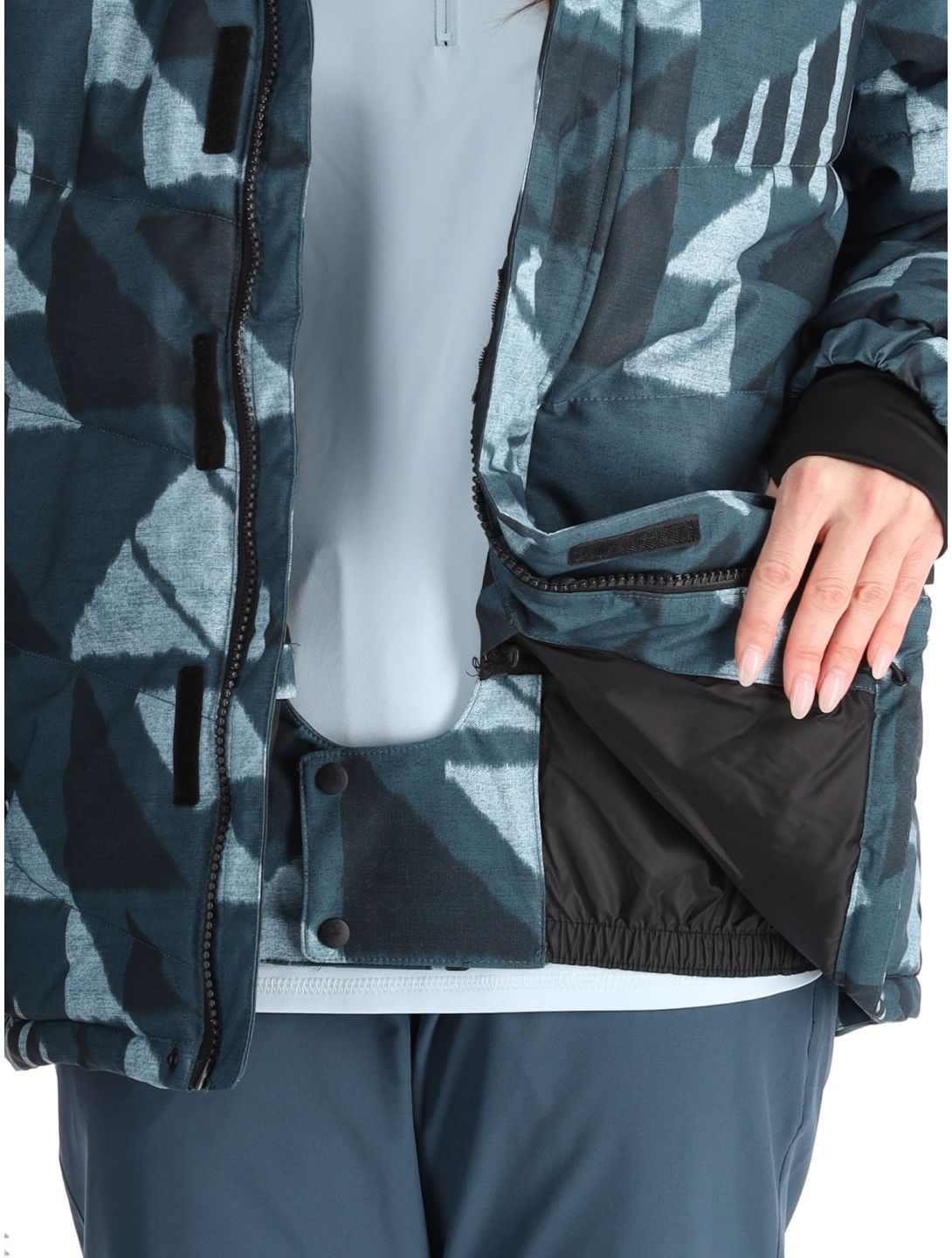 Z.E.N. Puffer Hybrid ski-jas dames