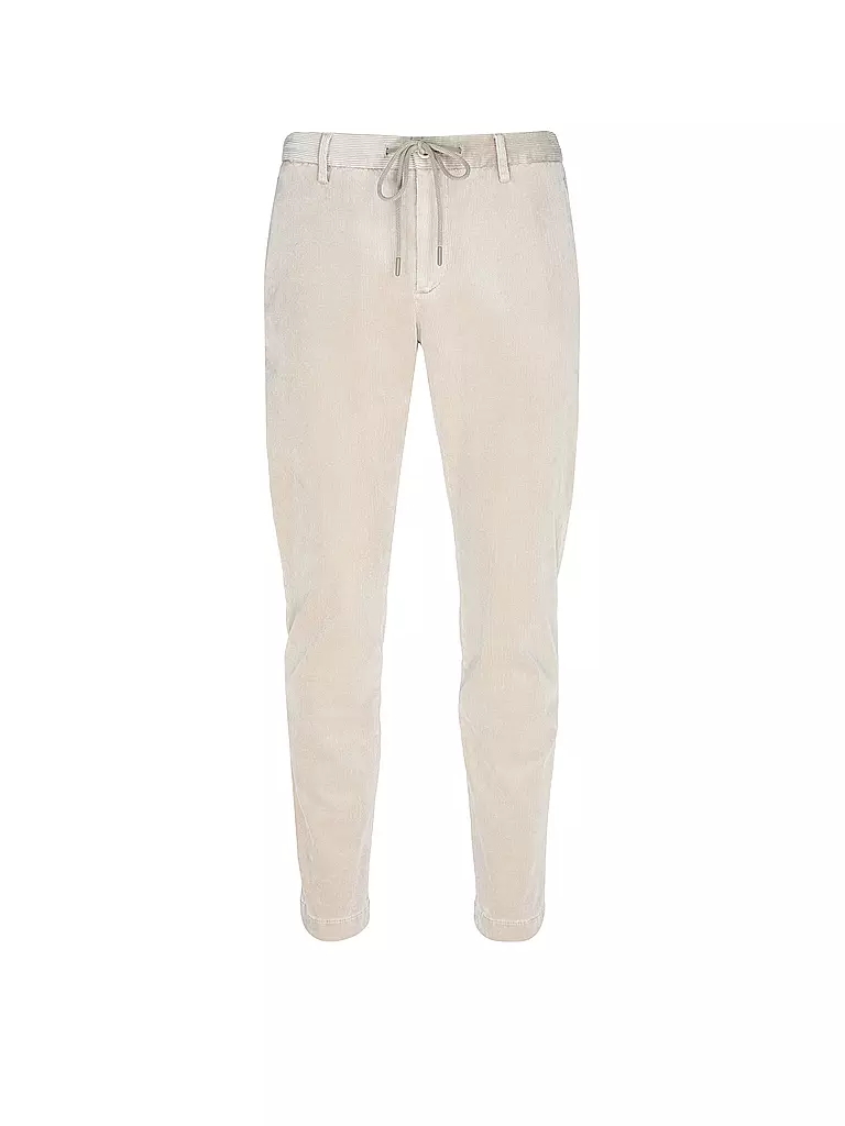 ALBERTO Cordhose Slim Fit beige
