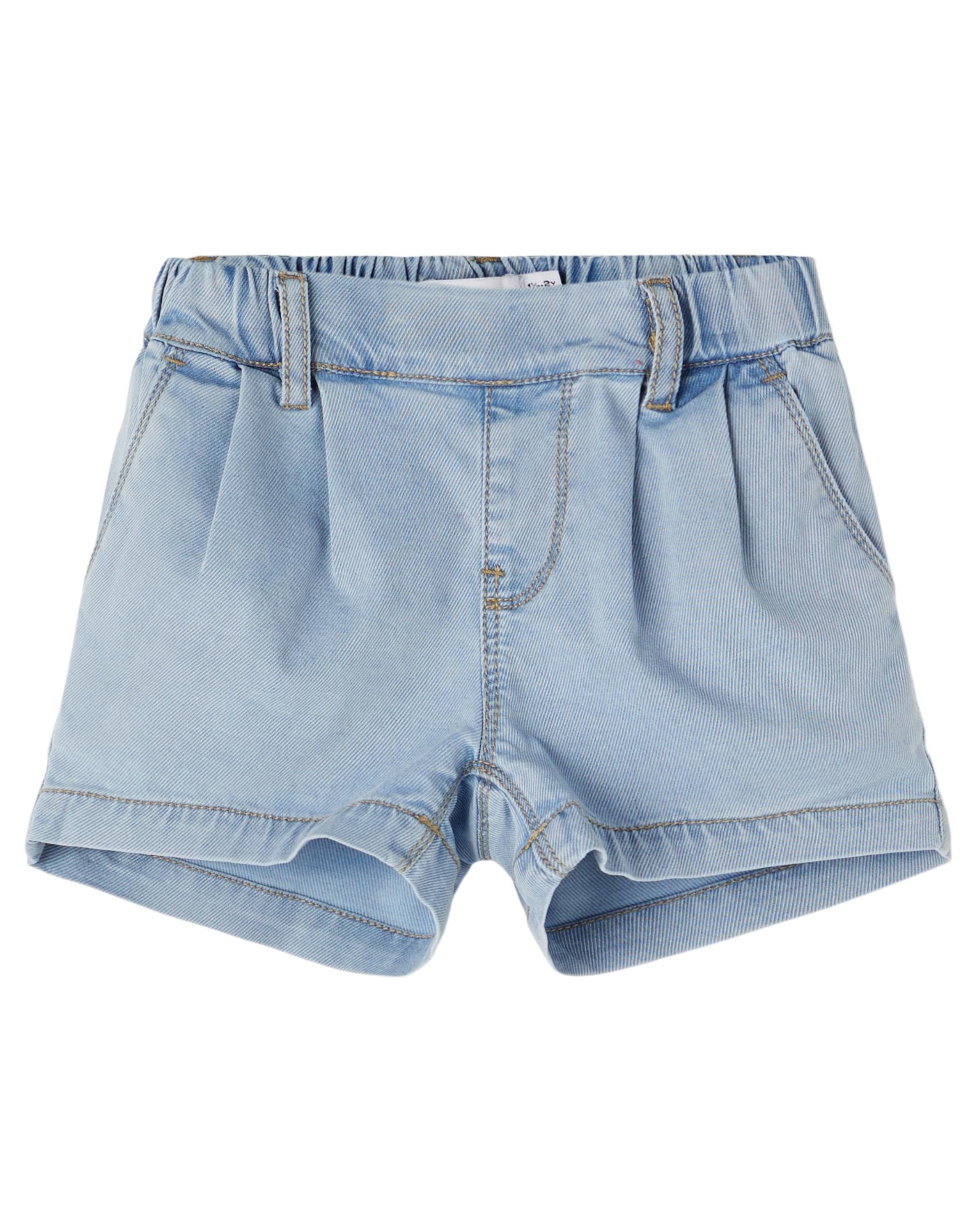 Jeans-Shorts NMFBECKY DNMBATHYBO 1631 in light blue denim
