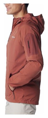 Veste Softshell Columbia Tall Heights Hooded Marron