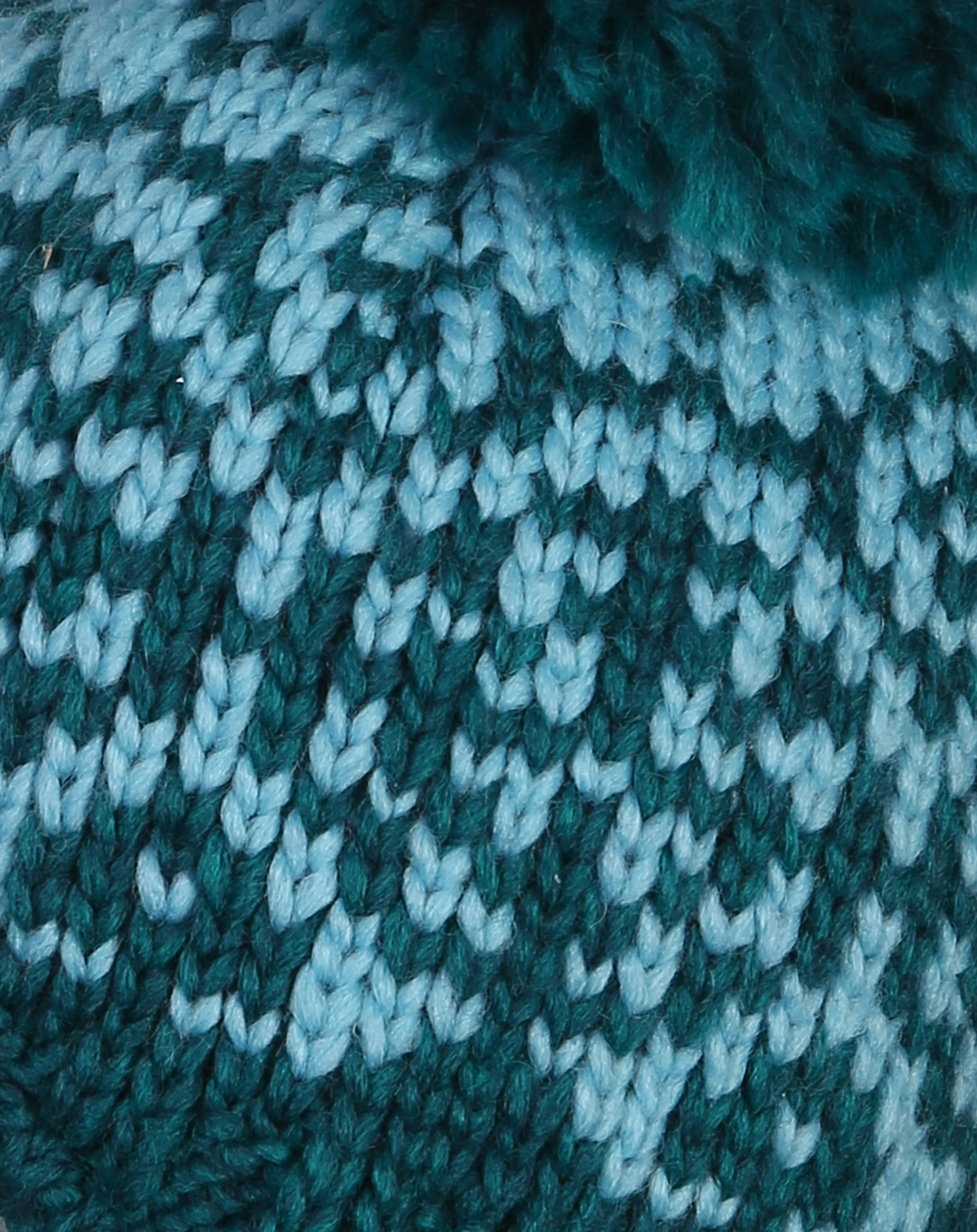 Strickmütze PEPPI in deep teal/smoke blue