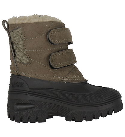 En Fant VinterStøvler - Lightweight Velcro - Pine Bark