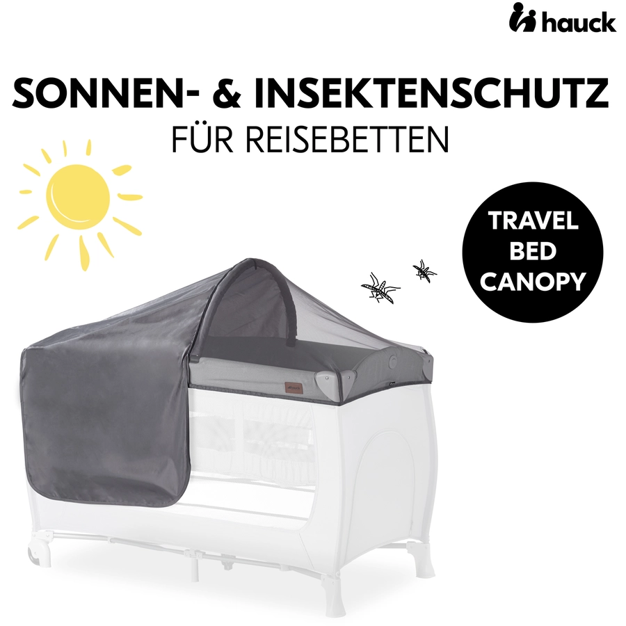 hauck Moskitonetz Travel Bed Canopy Grey