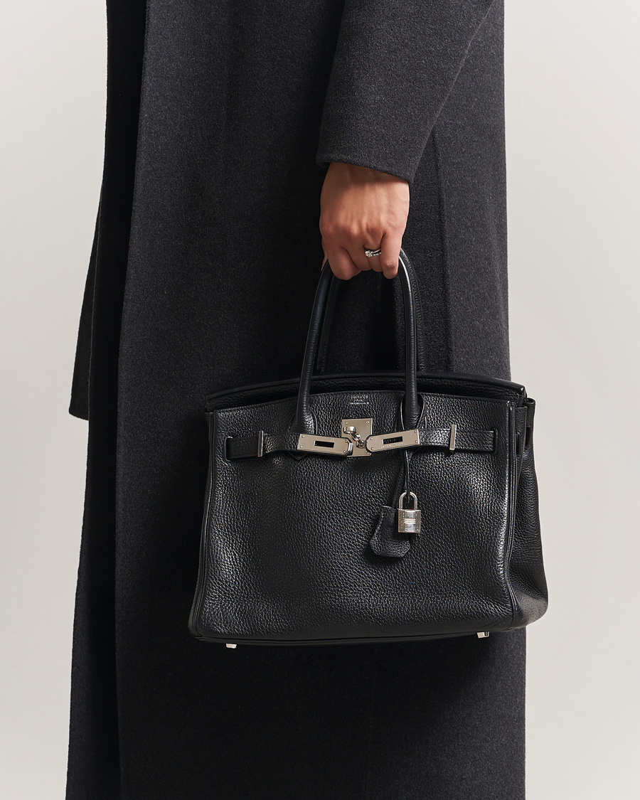 Hermès Pre-Owned Birkin 30 Togo Leather Black