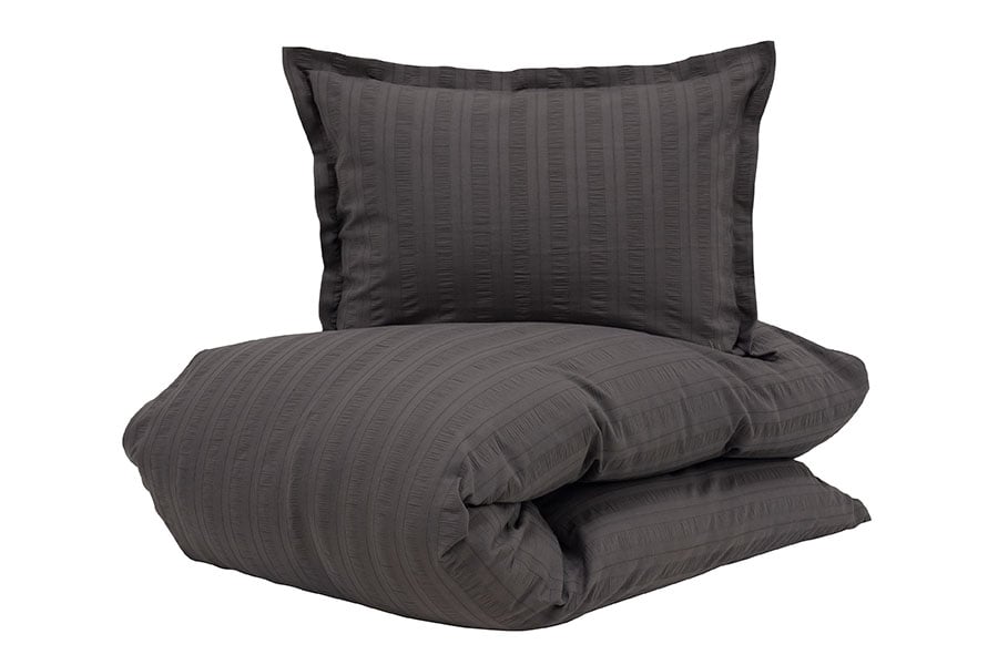 Air sengesett Absolute grey 140x200 cm