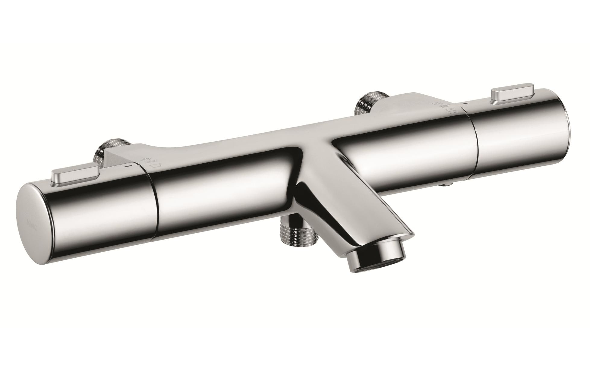 Badewannenarmatur FIT, Thermostat Mischer<br>Duscharmatur mit Thermostat Mischer, Auslauf fest