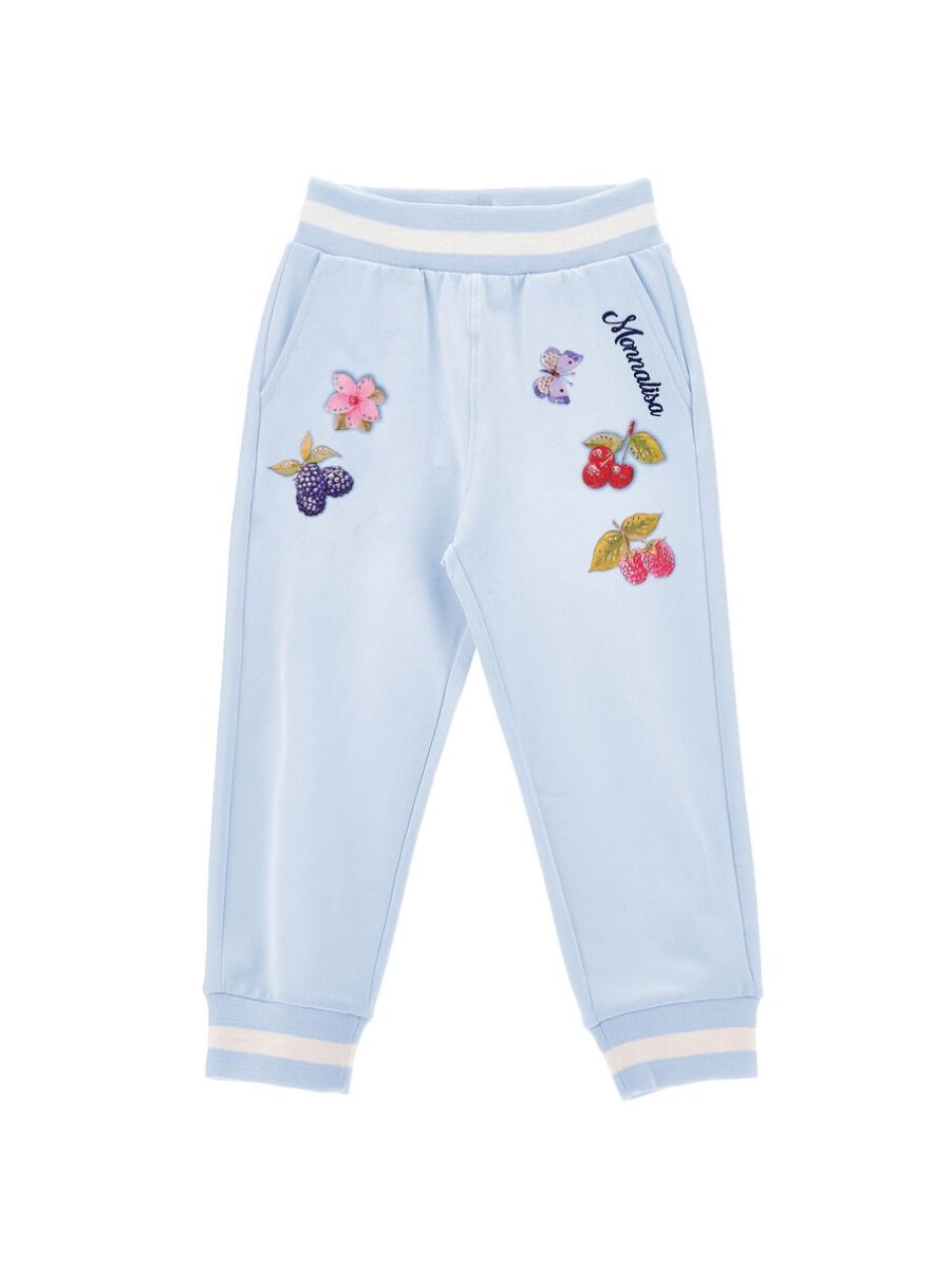 Monnalisa Cotton Sweatshirt Shorts