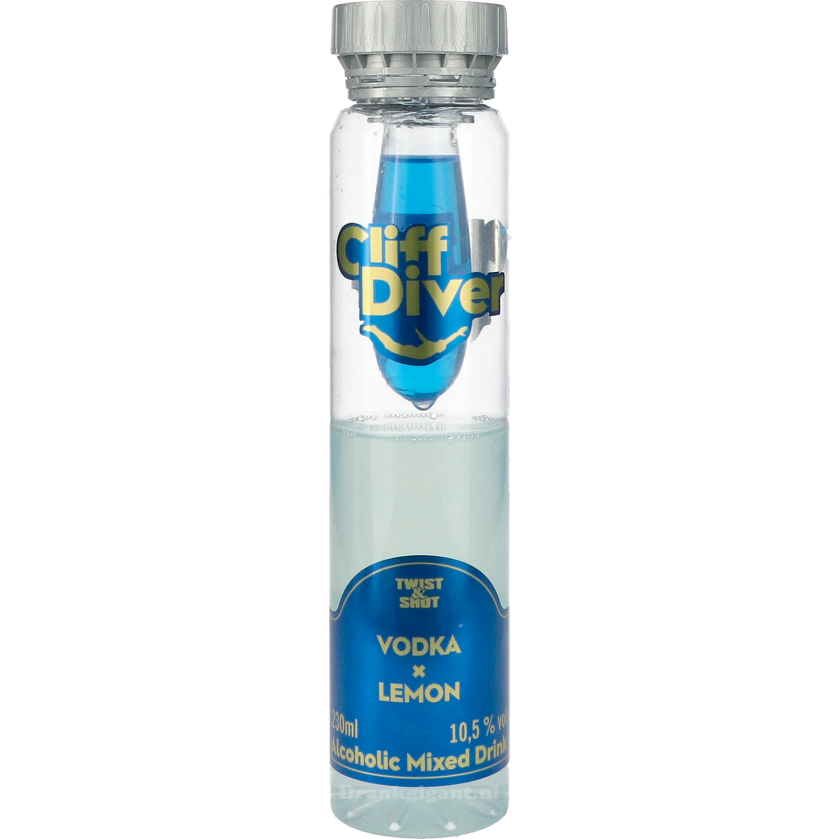 Cliff Diver Twist en Shot Vodka X Lemon 23 cl