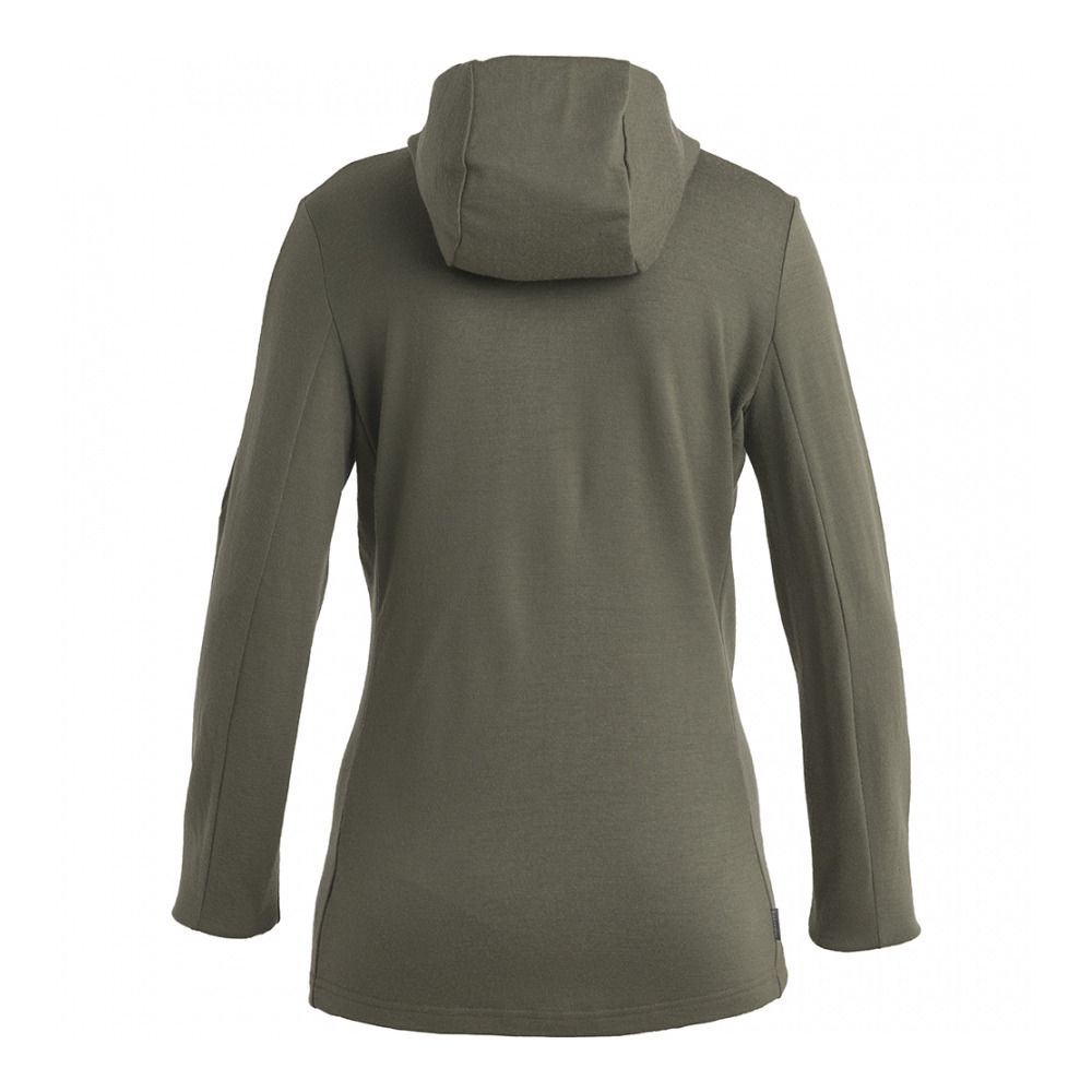 Icebreaker QUANTUM III - Sweat Femme loden