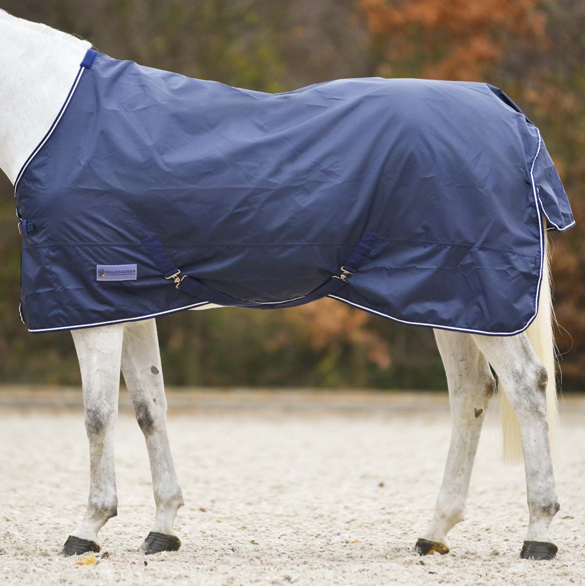 Waldhausen Economic - Regendekens - Paardendeken - Blauw - 125/175