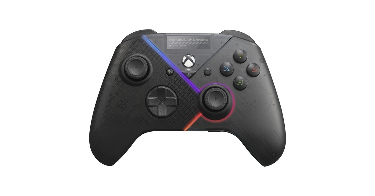 ASUSROG Raikiri gamepad  (Zwart, Pc, Xbox Series X|S, Xbox One)