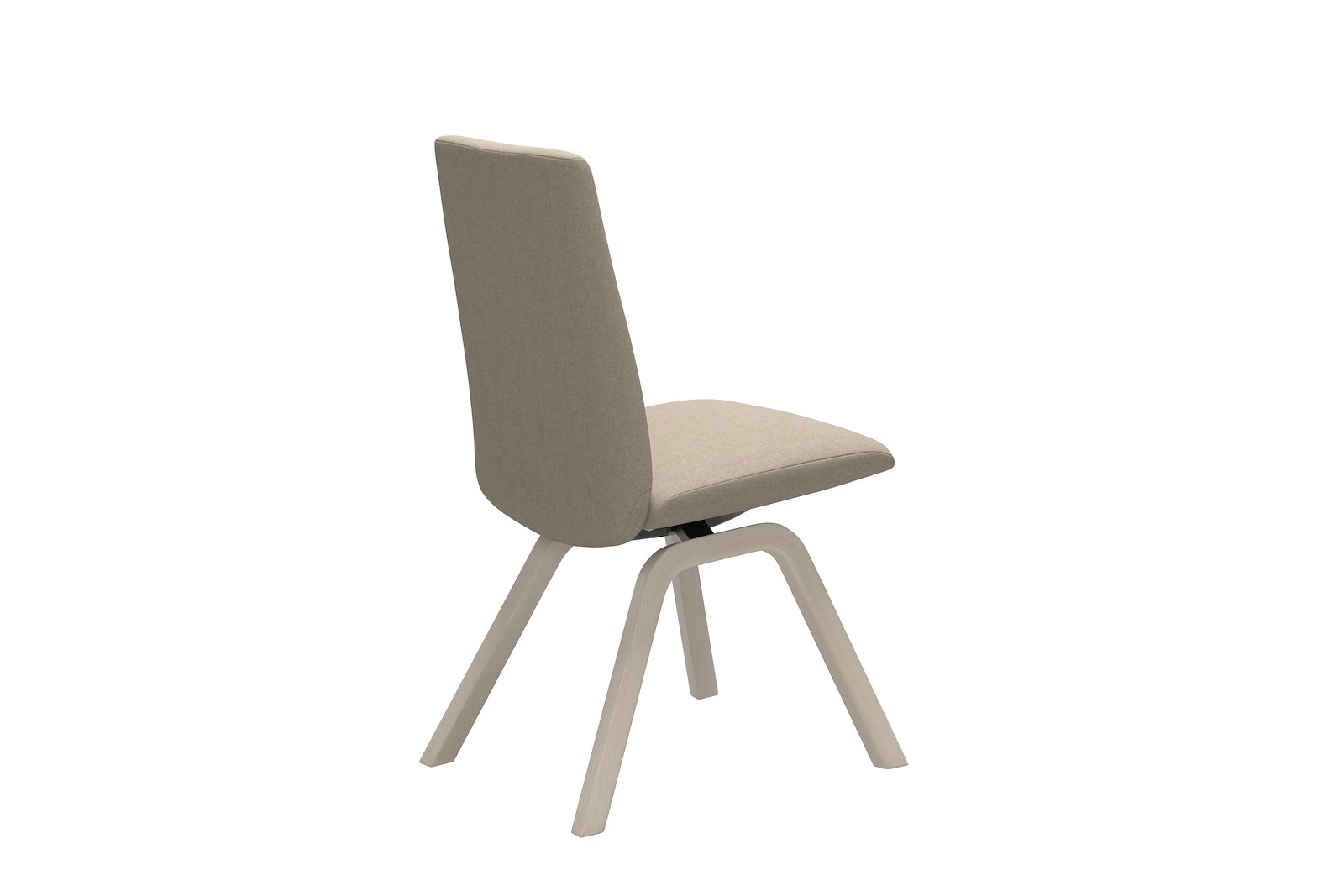 Chilli spisestol Tekstil Calido - Light Beige - Whitewash