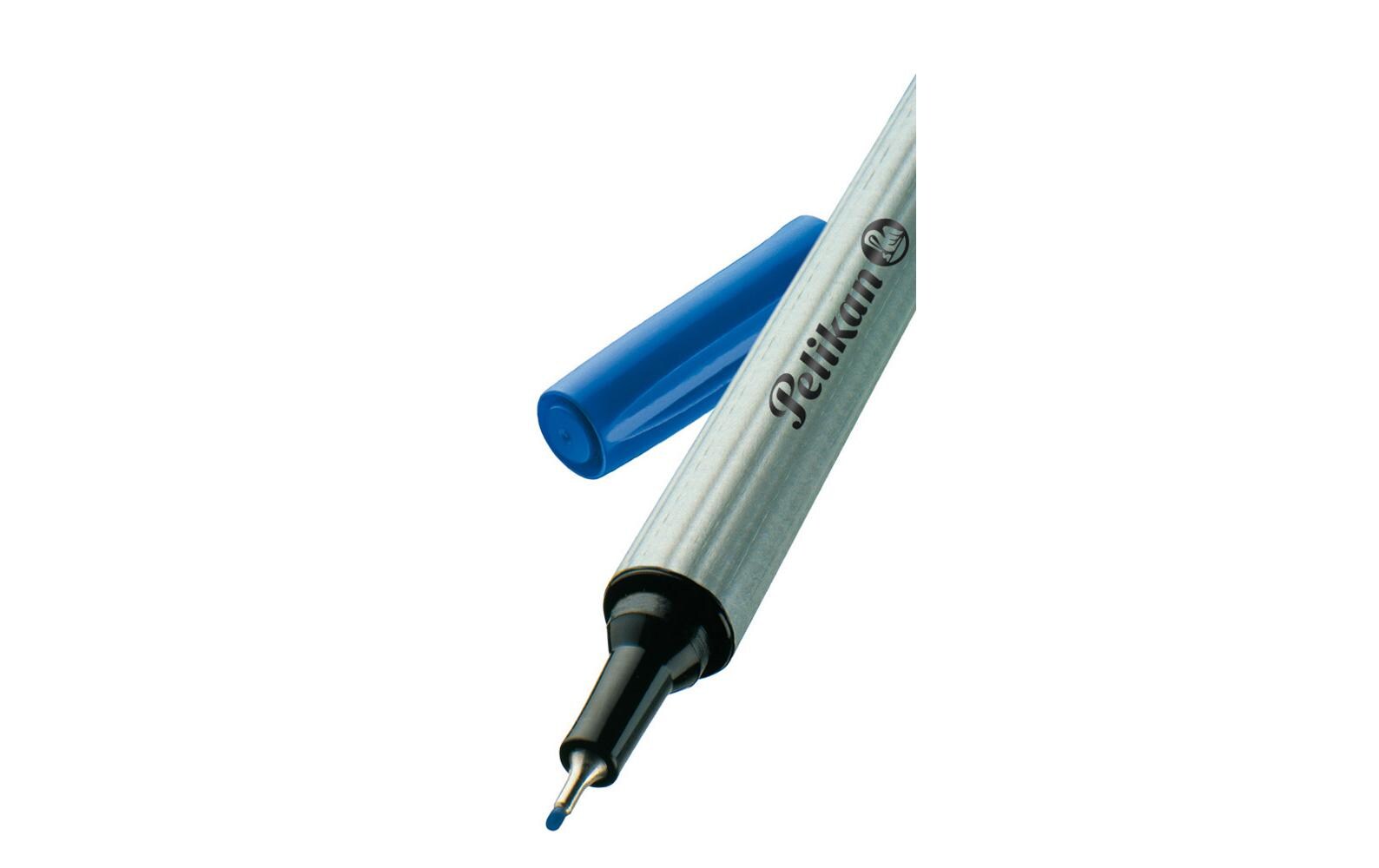 Fineliner 96 0.4 mm, Blau/SilberFeinschreiber für präzises Schreiben und Zeichnen