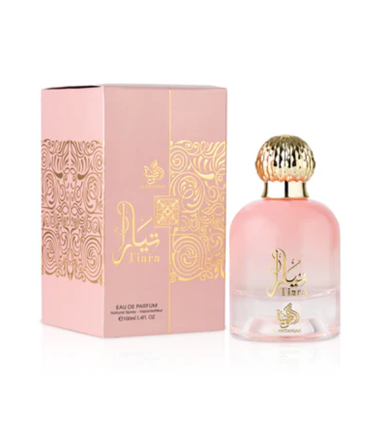 Al Wataniah - Eau de Parfum para mulheres - Tiara Pink
