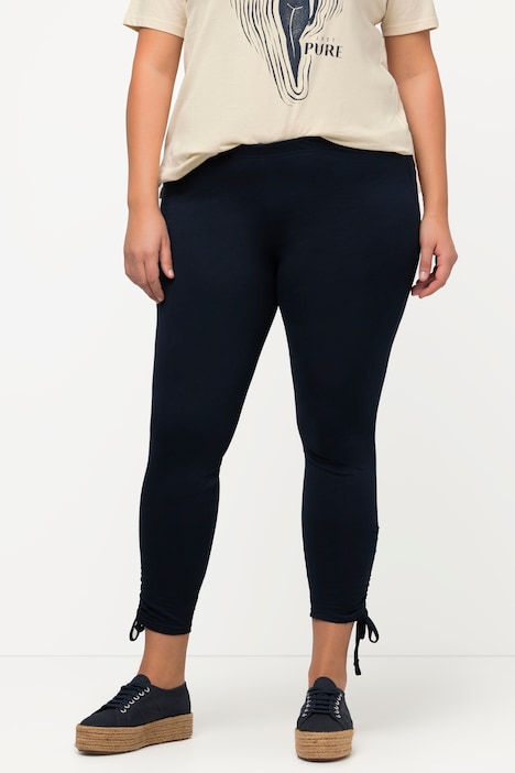 Leggings, Raffungen, Elastikbund, Biobaumwolle