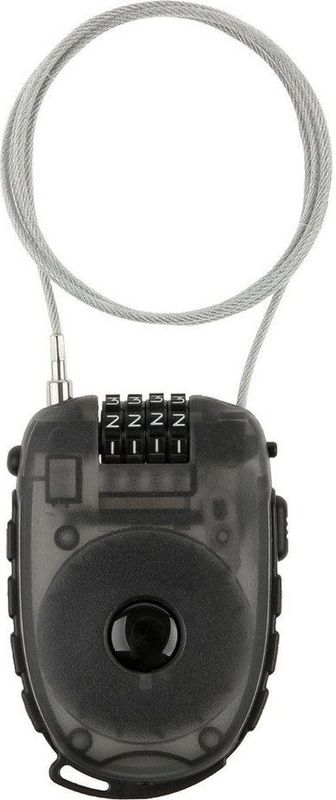 Kabelslot met oprolbare staalkabel M-Wave Lock 'n Roll - 90 cm x 2,4 mm (op M-wave kaart)