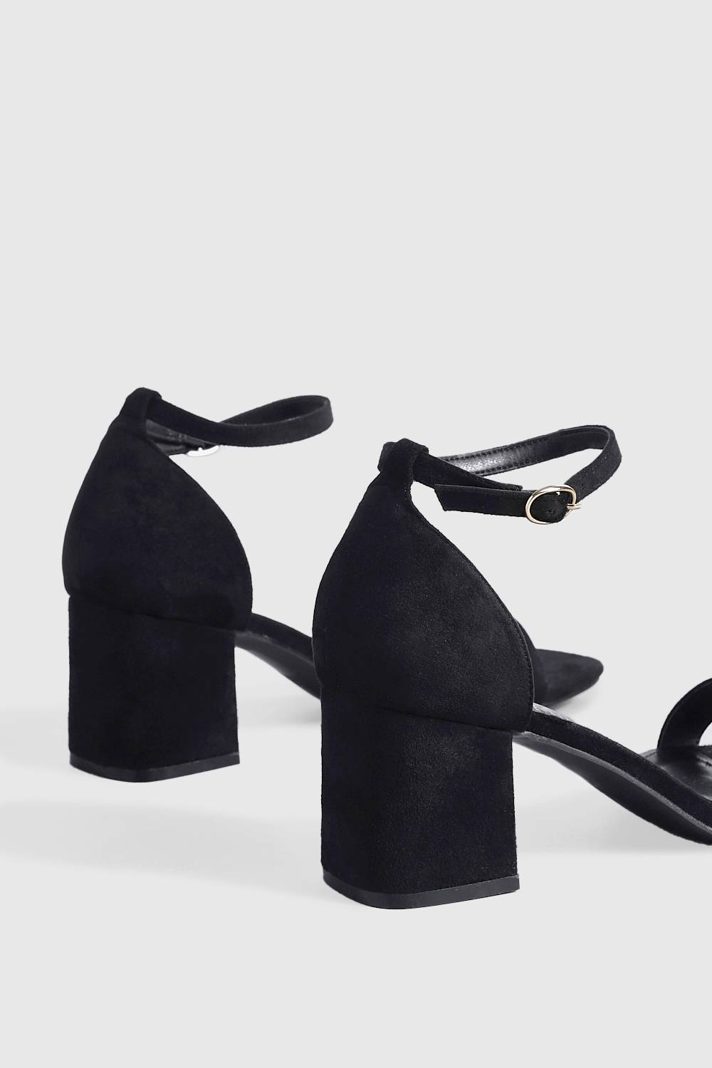 boohoo Talons à large chaussant, à bloc bas, quasi invisibles