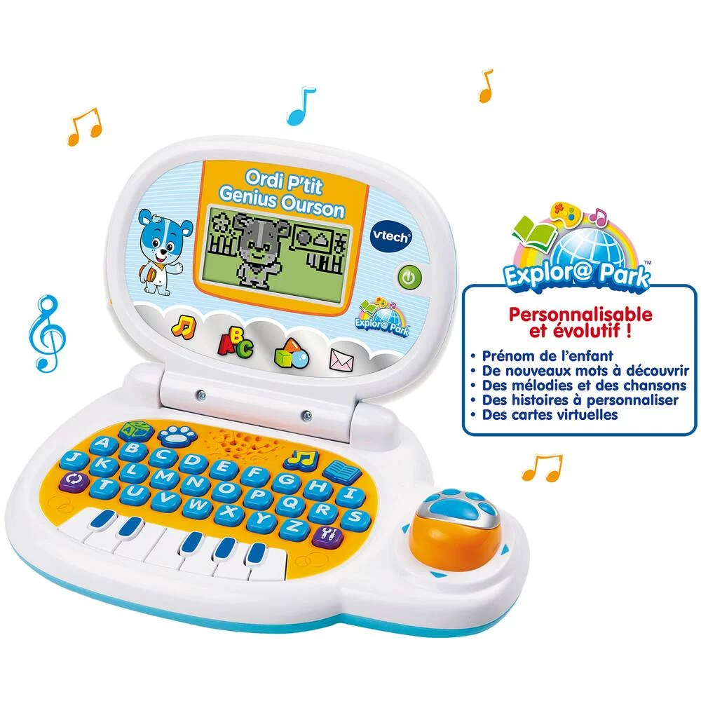 ORDI P'TIT GENIUS OURSON BLEU