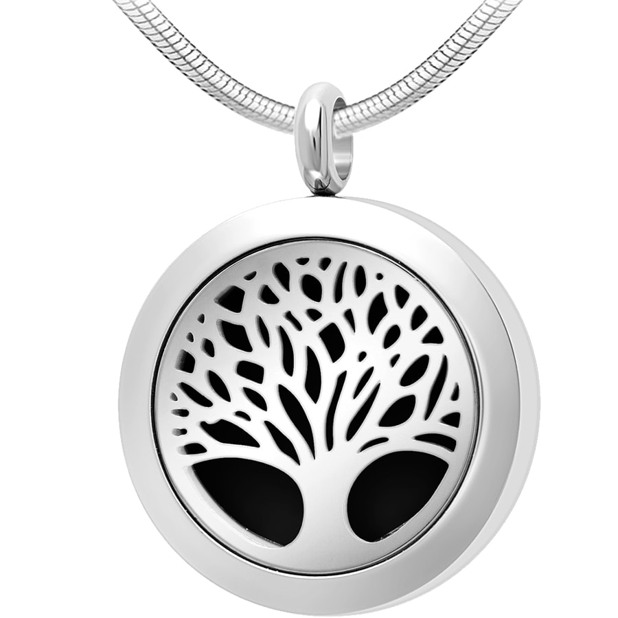 Collier arbre de vie - Acier inoxydable