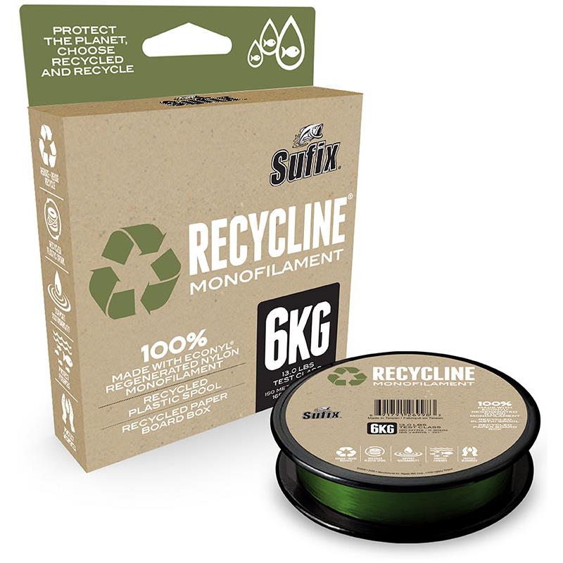 Nylon Sufix Recycline Green - 300M