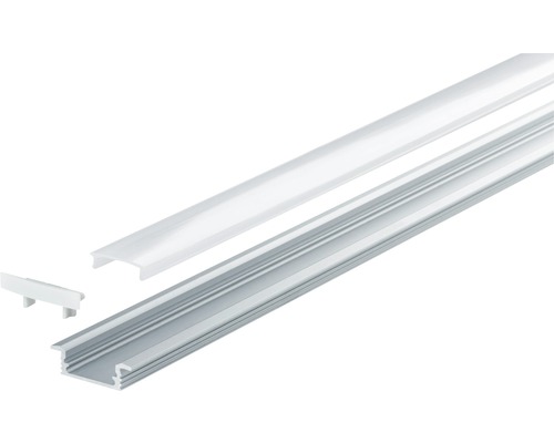 Paulmann Aluminium Profielvloer met Diffuser aluminium/geanodiseerd/satijn 1,0 m