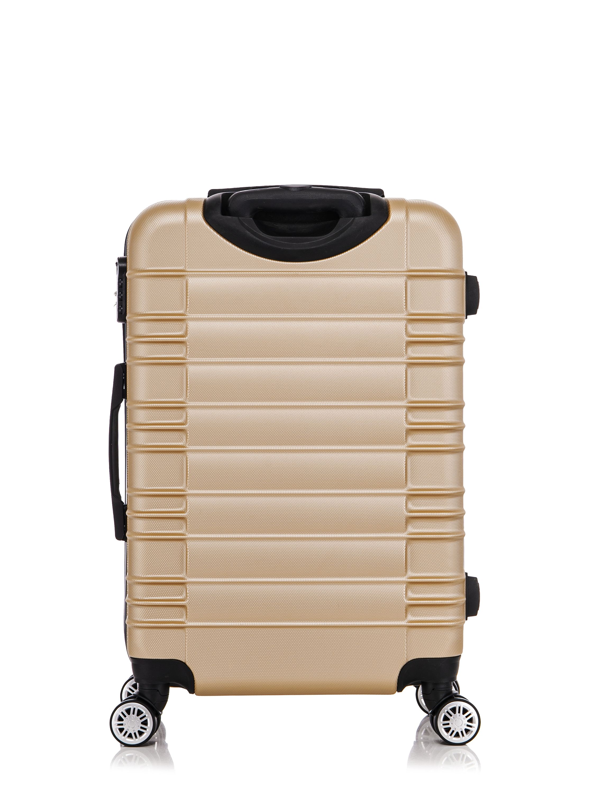Reisekoffer Hartschalenkoffer AVA 4er Set champagner
