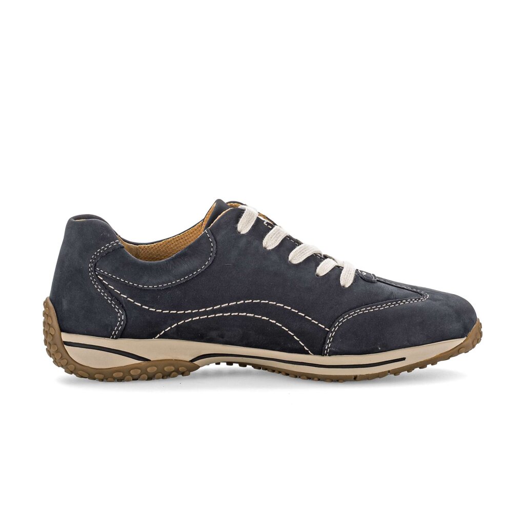Lage sneaker blauw