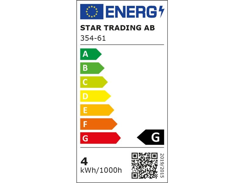 Star Trading Lampe LED Spiral Filament Smoke, 2 W (15 W), E Filament-LED-Leuchtmittel für Dekorationszwecke