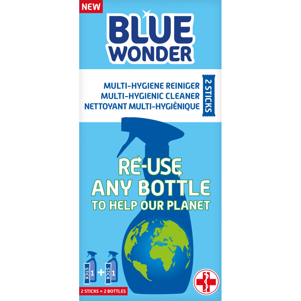 Blue Wonder Herbruikbare Sticks Multi-Hygiene2 stuks