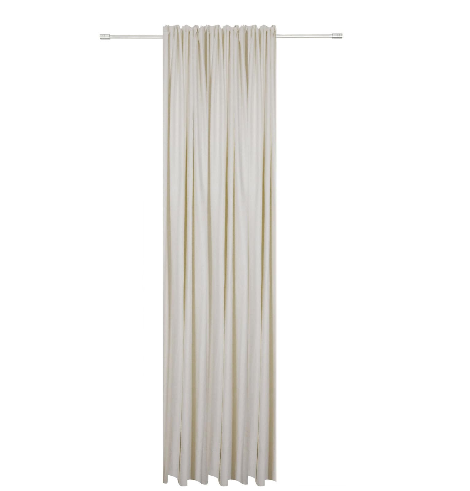 my deco Schlaufenvorhang BALANCE 135 x 300 cm weiss