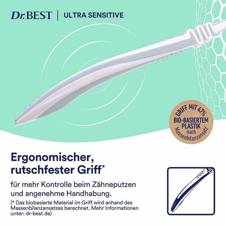 Dr. Best Ultra Sensitive Ultra-Soft Zahnbürste, 1 St